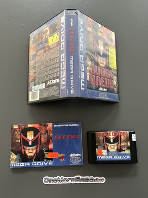 Judge Dredd - SEGA Mega Drive (1995) + OVP + Anleitung