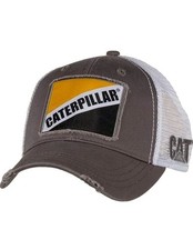 Caterpillar Cap Mesh Patch Trucker Pack of 3