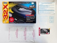 Sega 32X *box w inserts only* in very good shape (1994) Genesis, CD, vintage