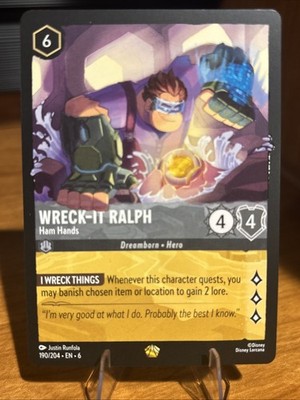 Wreck-It Ralph - Ham Hands 190/204 Azurite Sea Regular