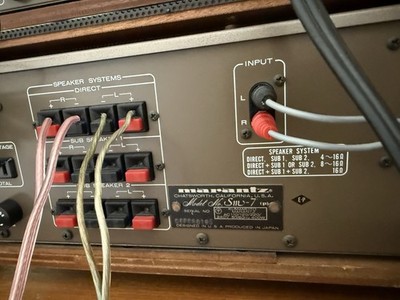 Marantz SM-7 Stereo Power Amp, SC7 Control Console, ST 5 Tuner, AT