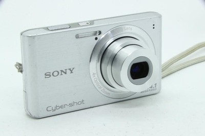 SONY Cyber Shot DSC-W610 Silver Digital Camera 4x Zoom 14.1MP