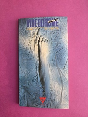 Rare Videodrome (1983) Movie Program David Cronenberg James Woods Debbie Harry