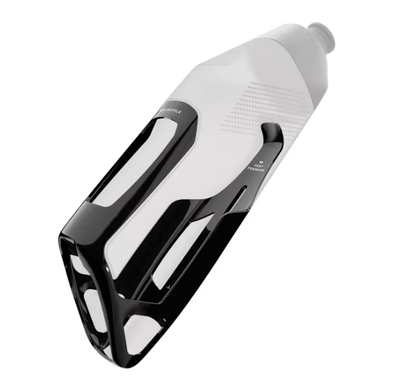 Trek RSL Aero Water Bottle and Cage Black/Grey ; Finish / Gloss