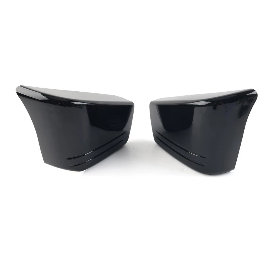 Carenado negro brillante cubierta lateral de batería para Honda VTX 1800 C personalizado 2002-2008 Foto 4 de 4
