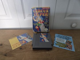 Circus Caper Nintendo NES 1990 With Box and Manual Tested
