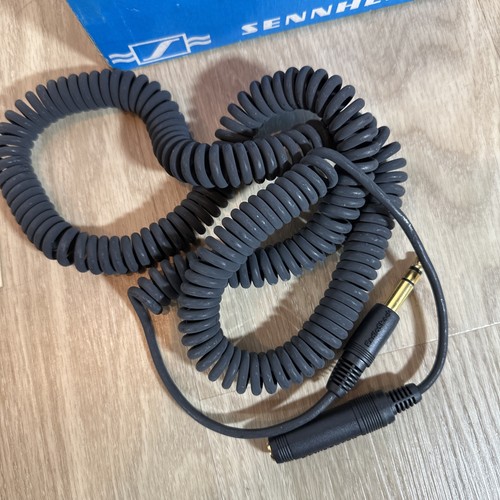 Słuchawki Sennheiser HD414 vintage oryginalne pudełko i papierkowa robota niesprawdzone - Zdjęcie 5 z 21