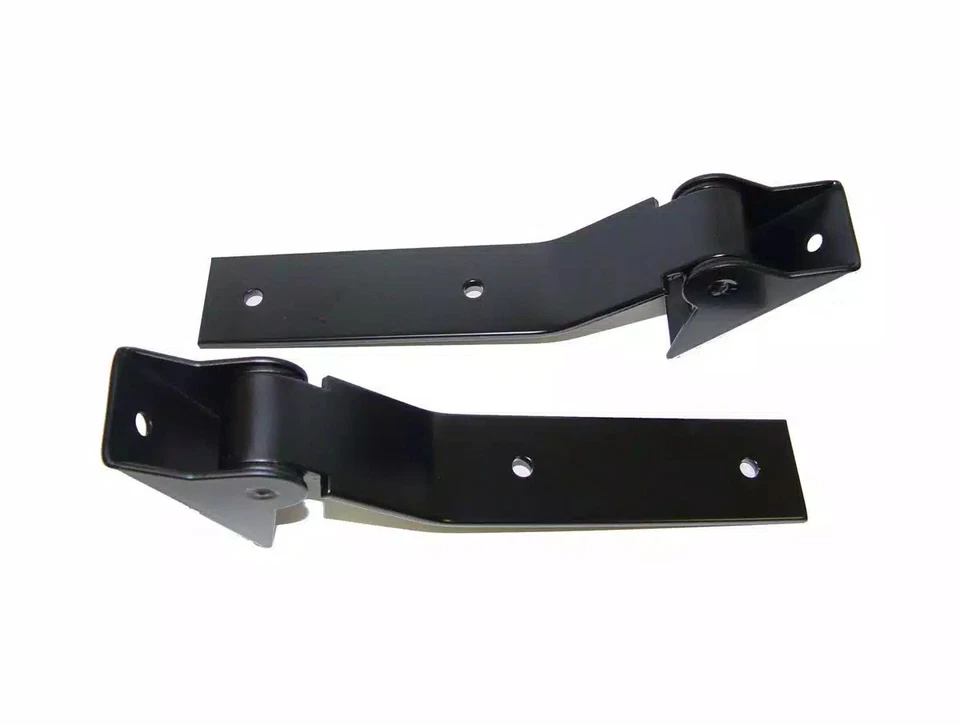 Rugged Ridge Tailgate Hinge Kit Lower Black 11207.01 Fits 1976-1986 Jeep CJ - Изображение 3 из 4