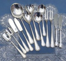 13 Traumhafte versilberte Vorleger WMF 3200 Barock