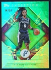 Stephon Castle 2025-26 Topps Inception 14/50 Gold Electricity Spurs #36