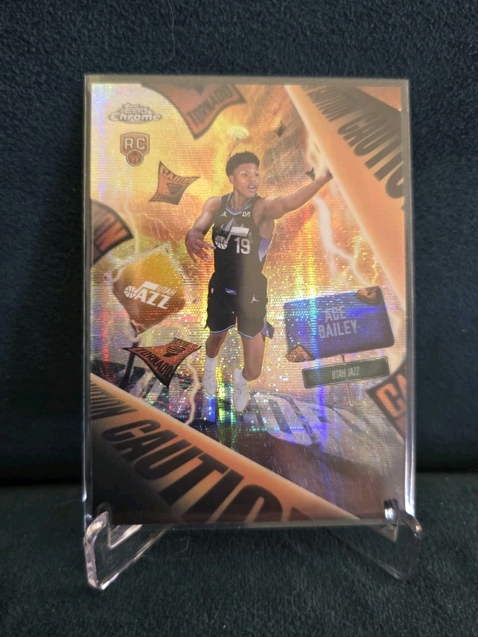 Ace Bailey RC 2025-26 Topps Chrome Advisory Rookie Case Hit SSP Utah Jazz