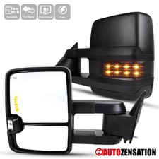 Pair Towing Mirrors Fit 2003-2006 Chevy Silverado Sierra Power Heated Led Signal Pair Towing Mirrors Fit 2003-2006 Chevy Silverado Sierra Power Heated Led Signal
