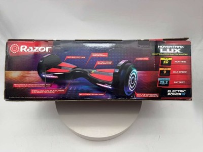 RAZOR HOVERTRAX LUX With Animated Lights SPEED to 9mph  OPEN BOX