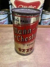 Mann Chester Flat Top Beer Can Maier Brewing Co Los Angeles Ca