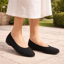 Skechers Women's Ballet Flats Cleo Point Recycled Vegan Black NWT 9.5 NWT