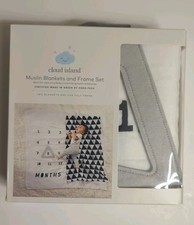 CLOUD ISLAND MUSLIN BLANKETS AND FRAME SET - BRAND NEW TARGET 