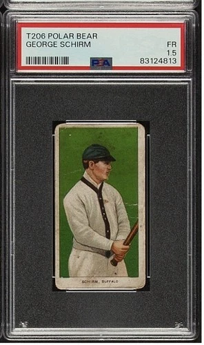 George Schirm T206 Polar Bear PSA 1.5 Buffalo