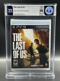 The Last of Us &bull; WATA 9.6 A+ &bull; 1st Print &bull; PlayStation 3 &bull; Not VGA/CGC