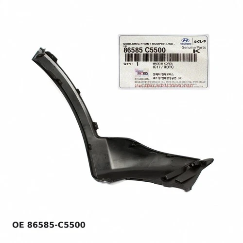 Genuine Front Bumper Lower Molding Left 2019-2020 Kia Sorento 86585-C5500 image 3