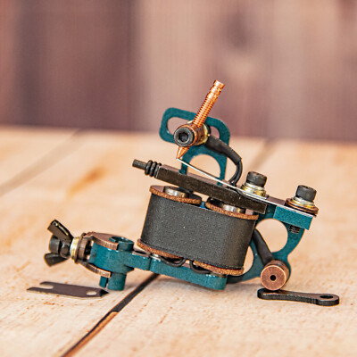 Handmade tattoo machine shader mag 5-25, Running 105-110 Hz @ 4.5