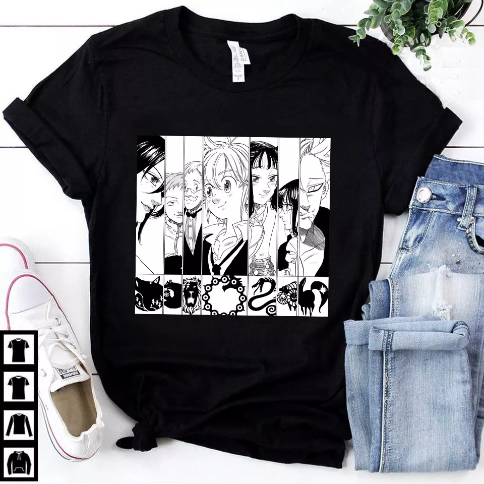 Nanatsu no taizai t shirt sale
