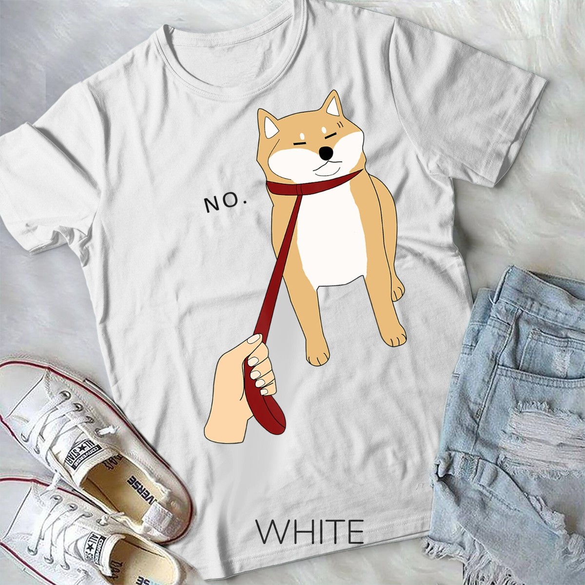 Cute Shiba Inu Shirt Nope - Doge Meme Shirt Cute Shiba Inu Shirt Nope - Doge Meme Shirt