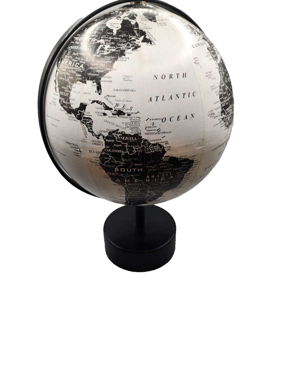 Project 62 World Globe Rotating World Stand +/- 12