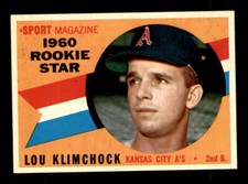 1960 Topps #137 Lou Klimchock NM-MT