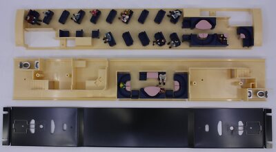 Lionel 39014-5 Coach and Lounge Car Interior with Frame