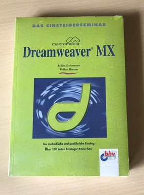 Macromedia Dreamweaver MX  Beiermann, Achim und Volker Hinzen