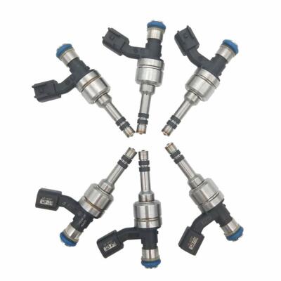 6pcs Fuel Injector 12634126 JSD9-B1 For Buick Enclave Cadillac Chevy Impala GMC：