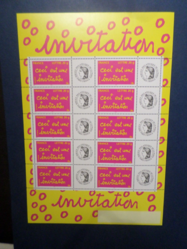 FRANCE 2005 FEUILLE PERSONNALISE' F3760A TIMBRE INVITATION CERES neuf** MNH - Photo 1/1