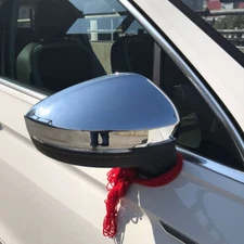 For Volkswagen Tiguan 2018-2024 Chrome Exterior Side Rearview Mirror Cover Trim