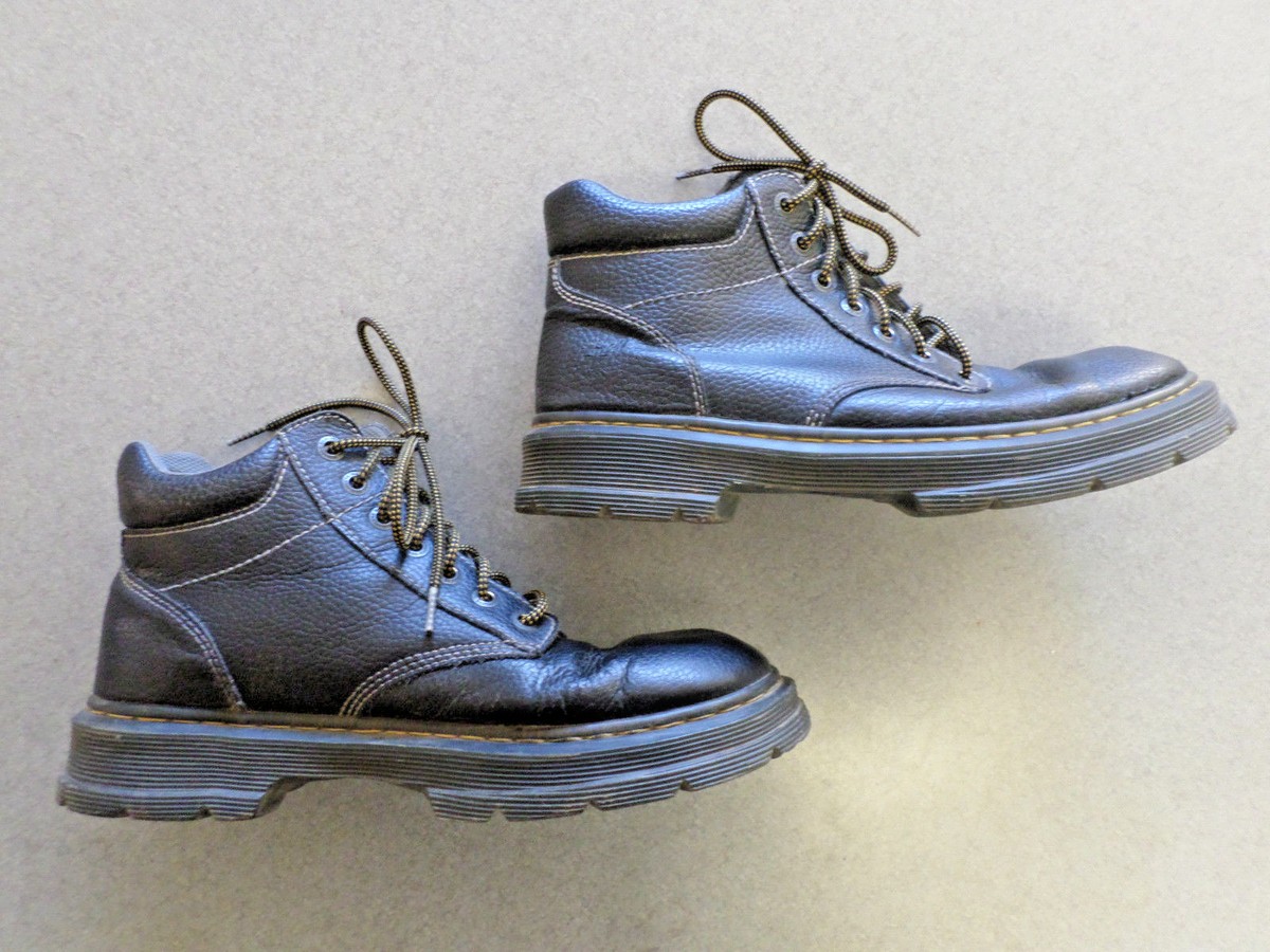 Dr Martens Tacoma Black Leather Boots Mens 12 New Brookline Chukka Leather Casual Boots in | Dr. Martens main image 3