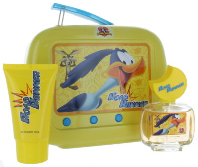 Road Runner by Looney Tunes for Unisex Lunch Box: EDT 1.7oz + SG 2.55 New in Box