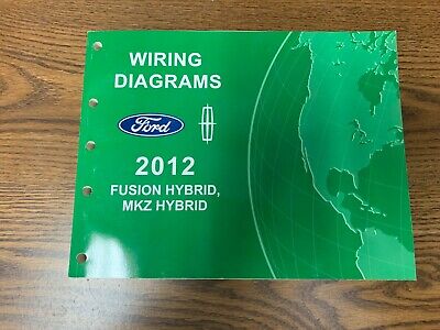 2012 Ford Fusion Hybrid/Energi Lincoln MKZ Wiring Diagrams OEM Service  Manual | eBay Mitsubishi L200 Wiring Diagram eBay