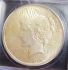 1922 Peace Dollar. ICG MS63.