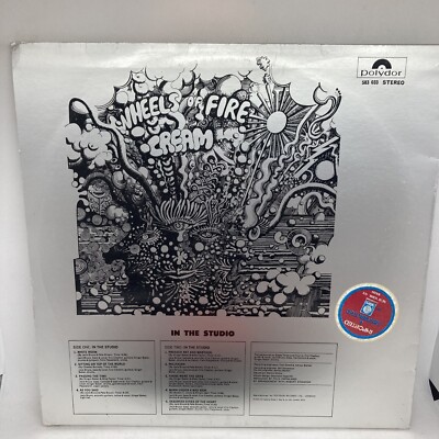 【UK-Orig】Cream-Wheels Of Fire/マト2/1 UK-Orig】Cream-Wheels Of Fire/マト2/1 UK-Orig】Cream-Wheels