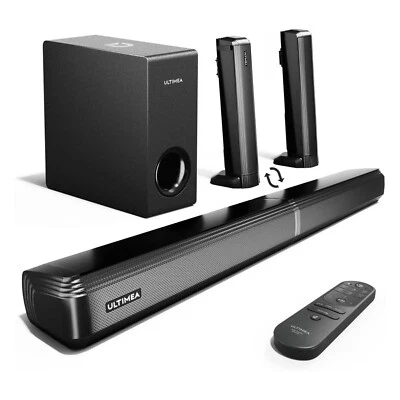 Soundbar für TV Wireless Subwoofer 4.1 200W Ultimea Apollo S50 BT ARC HDMI USB