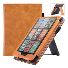 Leather Smart Case For 7" Kindle Paperwhite 12th Gen 2024 Magnetic Stand Cover