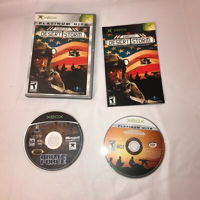 Conflict Desert Storm and Brute Force Xbox Game Tested