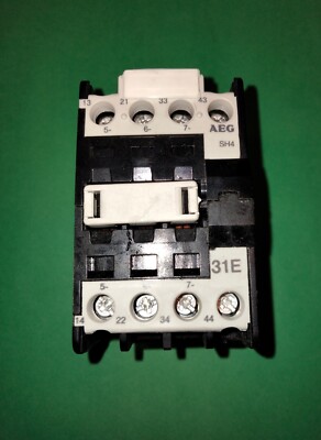 AEG SH4.31E-A Positive Guided Relay 4 Pole, 120V AC 3 N.O., 1 N.C. 