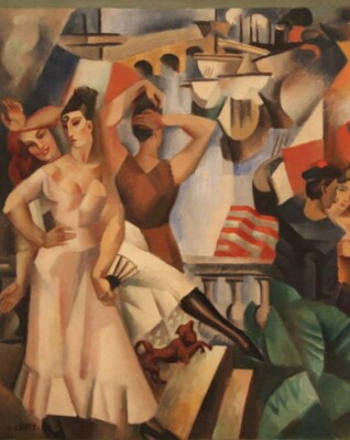 The Dance Art Print   André Lhote 1922   Cubist Celebration of Movement and Form