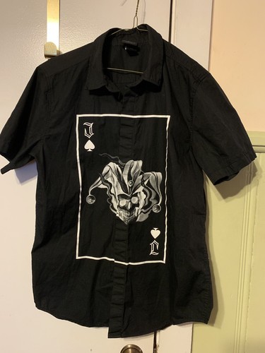 Mens Shirt Size XS The Joker Logo 