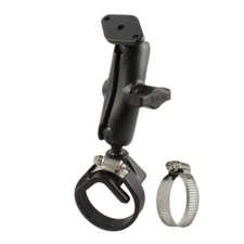 RAM-B-108U-GP1  RAM Double Ball Strap Hose Clamp Mount with D...