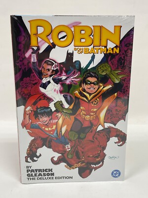 #ad Robin Son of Batman by Patrick Gleason The Deluxe Edition DC Comics HC $34.95