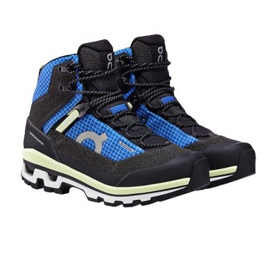 Women's On Cloudalpine Waterproof Cobalt Limelight 3WD10841198 hiking shoes