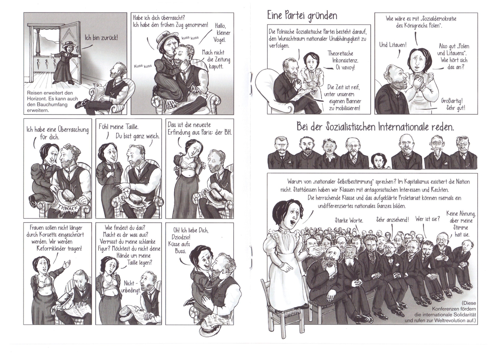 Thumbnail - Rosa | Kate Evans | Die Graphic Novel Über Rosa Luxemburg |