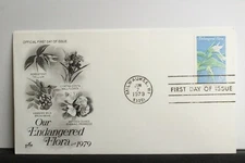 USPS FDC#1783 – 1979 15c Endangered Flora: Persistent Trillium ST1157