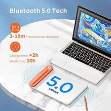 NEW, Bluetooth Drawing Tablet  Digital Drawing Sketching 8” #TA11724-53